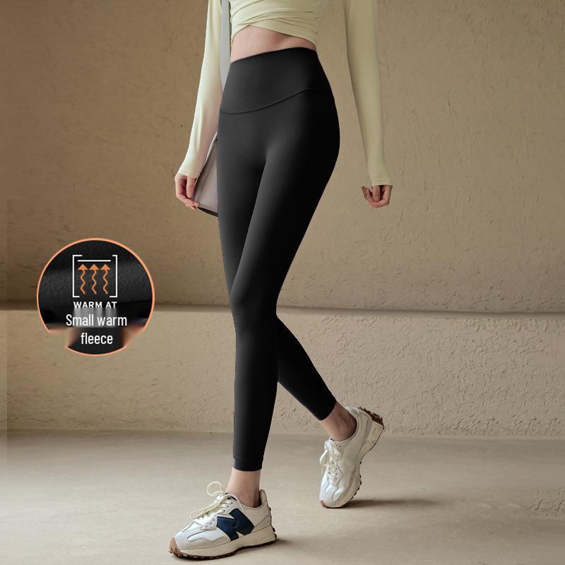Женские серые флисовые леггинсы для йоги с высокой талией 2025: Стройнящие, Подтягивающие ягодицы, Больших размеров Осенние леггинсы XXXL