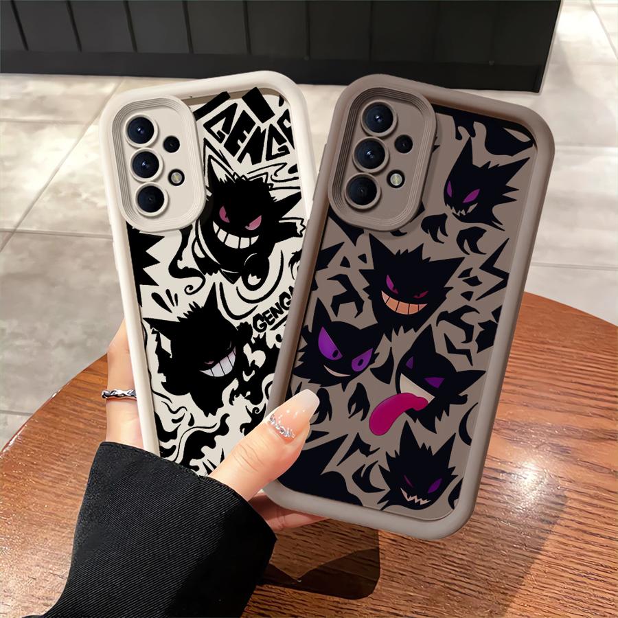 Case for Samsung Galaxy A14 A04 A17 A16 A06 A11 A13 A30 A15 A05 A20 A12 A07 A50 Phone Cover Pokemon Cool Gengar