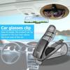 Car Sun Visor Sunglasses Eyeglasses Holder Universal Sunglasses Clip Card Ticket Holder Space Saving Organizer