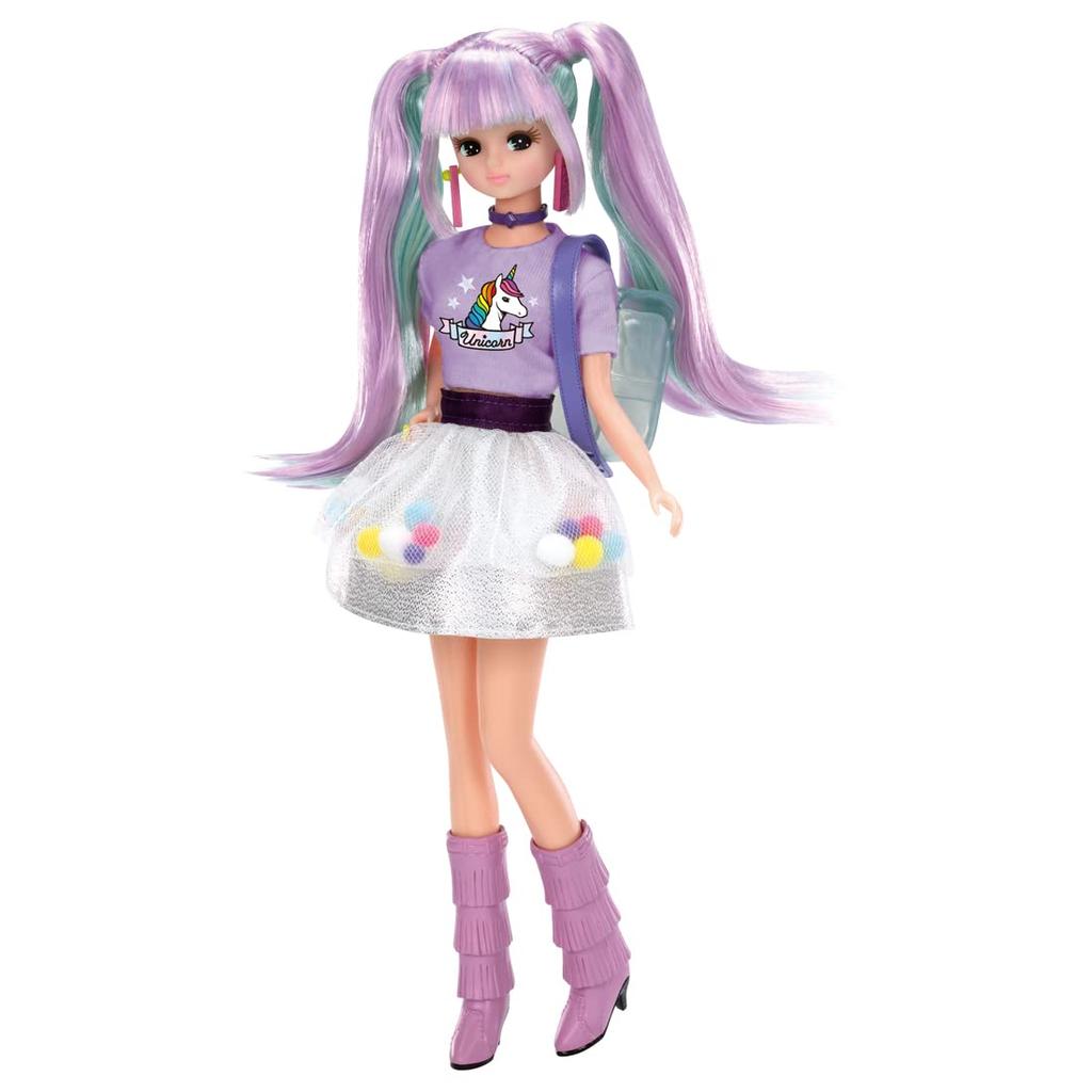 Takara Tomy Licca Doll #Licca #Unicorn Mix Dress-up Play Toy Ages 3+