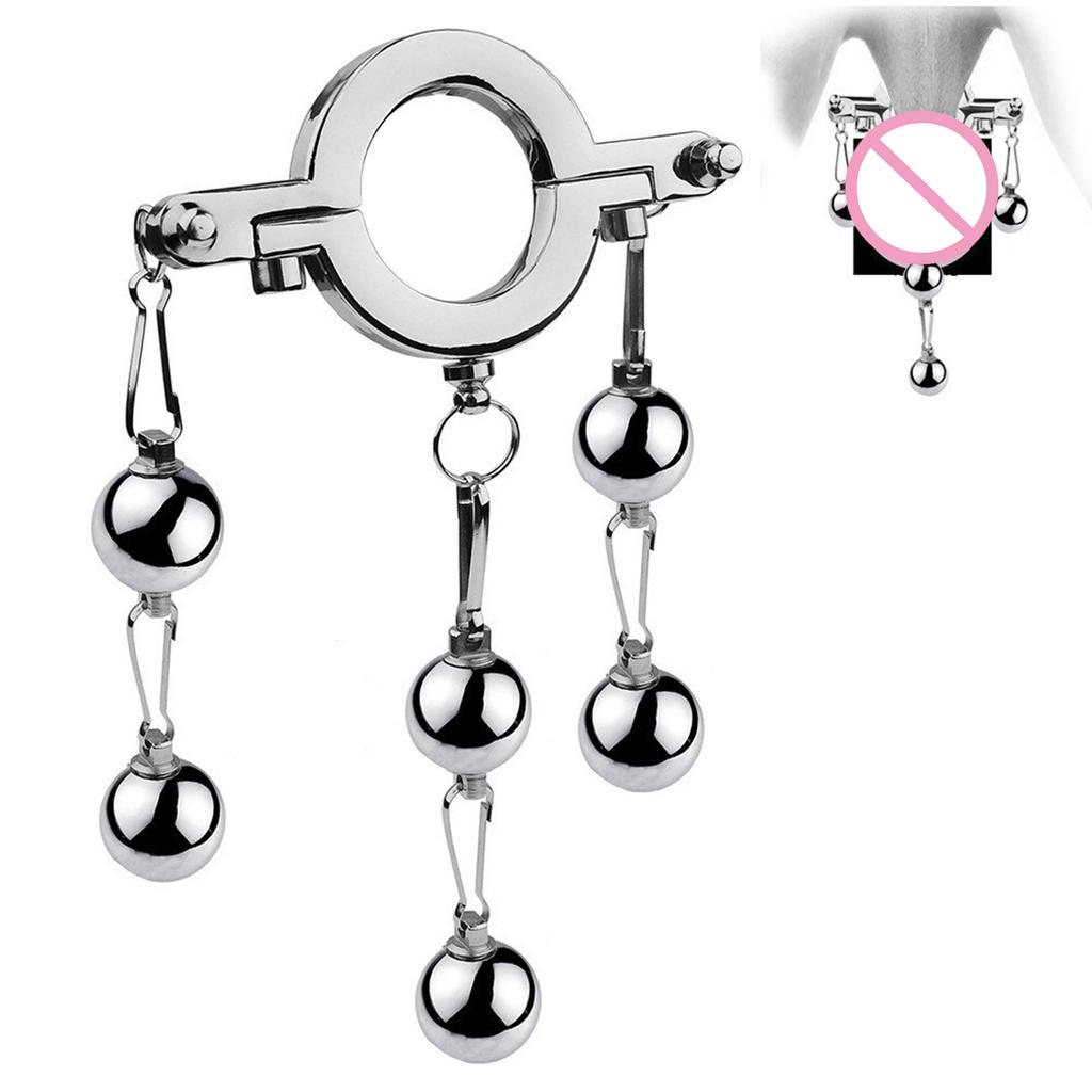 Penis Extender Device Adjustable Weight Hanger Stretcher Metal Physical Exercise Penis Stretcher Sex Toys for Male