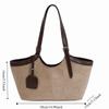 Solid Color Suede Shoulder Bag Korean Style Underarm Packs Casual Matte PU Handbag  Travel