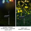 Solar Powered Lights Outdoor Solar Starburst Swaying Garden Lights Outdoor Decorative String Lights 2PCS