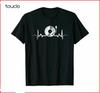 Vinyl Record Heartbeat Vintage Retro Old School Dj Gift Tshirt Electronic Musici Animeshirtfashion Tshirt Summer New Popular