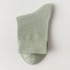 Womens Solid Color Sport Casual Sock Autumn Spring Breathable Soft Short Performances Cotton Crew Daily Stocking