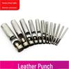2.5-20mm Round Leather Punch Tool for Belts and Shoes