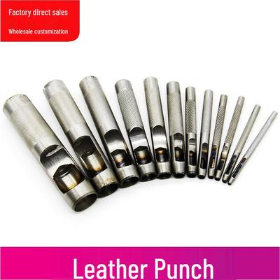 2.5-20mm Round Leather Punch Tool for Belts and Shoes