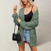 Winter Wind New Temu Hot-selling V-neck Twist Long-sleeved Loose Casual Sweater Jacket