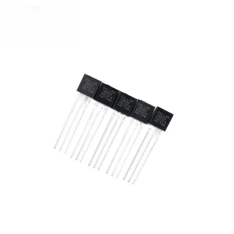 5/10PCS DS18B20 18B20 TO-92 Temperature Sensor Programmable Digital Thermometer for Arduino
