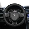 Suitable for Suzuki Ultra-Thin Breathable Leather Steering Wheel Cover Suitable for Swift 2011 Sport Sx4 Grand Vitara Ly Jimny Solio S-Cross Alto