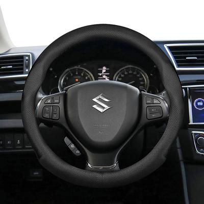 Suitable for Suzuki Ultra-Thin Breathable Leather Steering Wheel Cover Suitable for Swift 2011 Sport Sx4 Grand Vitara Ly Jimny Solio S-Cross Alto