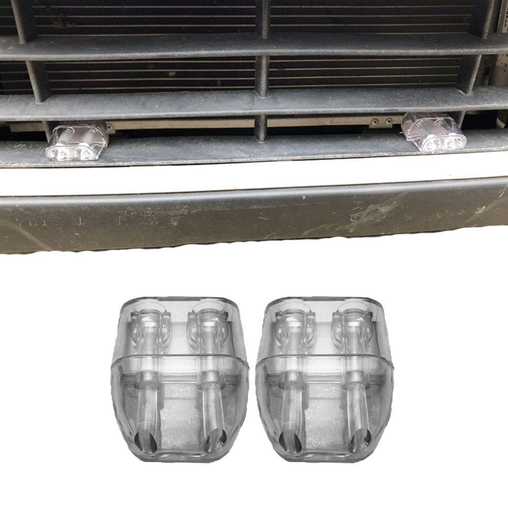 2PCS Automotive Car Deer Whistles Animal Alert Warning Whistles System Safety Sound Alarm Compact Dual Construction Deer Whistle