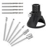 Mini Rotary Tool Positioner Horn Cover Locator Model Fixing Tool Multi‑function Electric Grinder Holder for DIY Craft Cutting