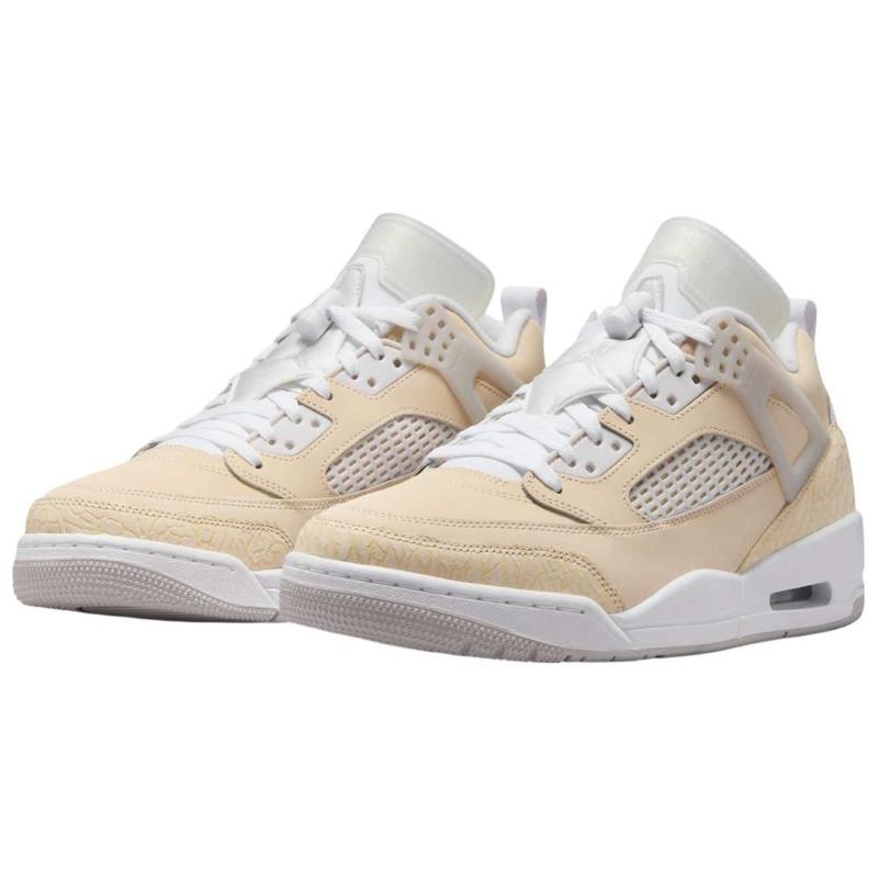 Jordan Spizike Low Sanddrift Vast men low-top retro basketball shoes brown leather HV6528-100