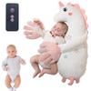 Bebê Acalmando Palma Tapinhas Automáticos na Palma Animal de Pelúcia Acalmadores de Sono Velocidade Ajustável Controle Remoto Amigo para Dormir para Bebê
