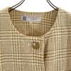 Givenchy Linen Linen No Color Jacket 15 Beige Women Used