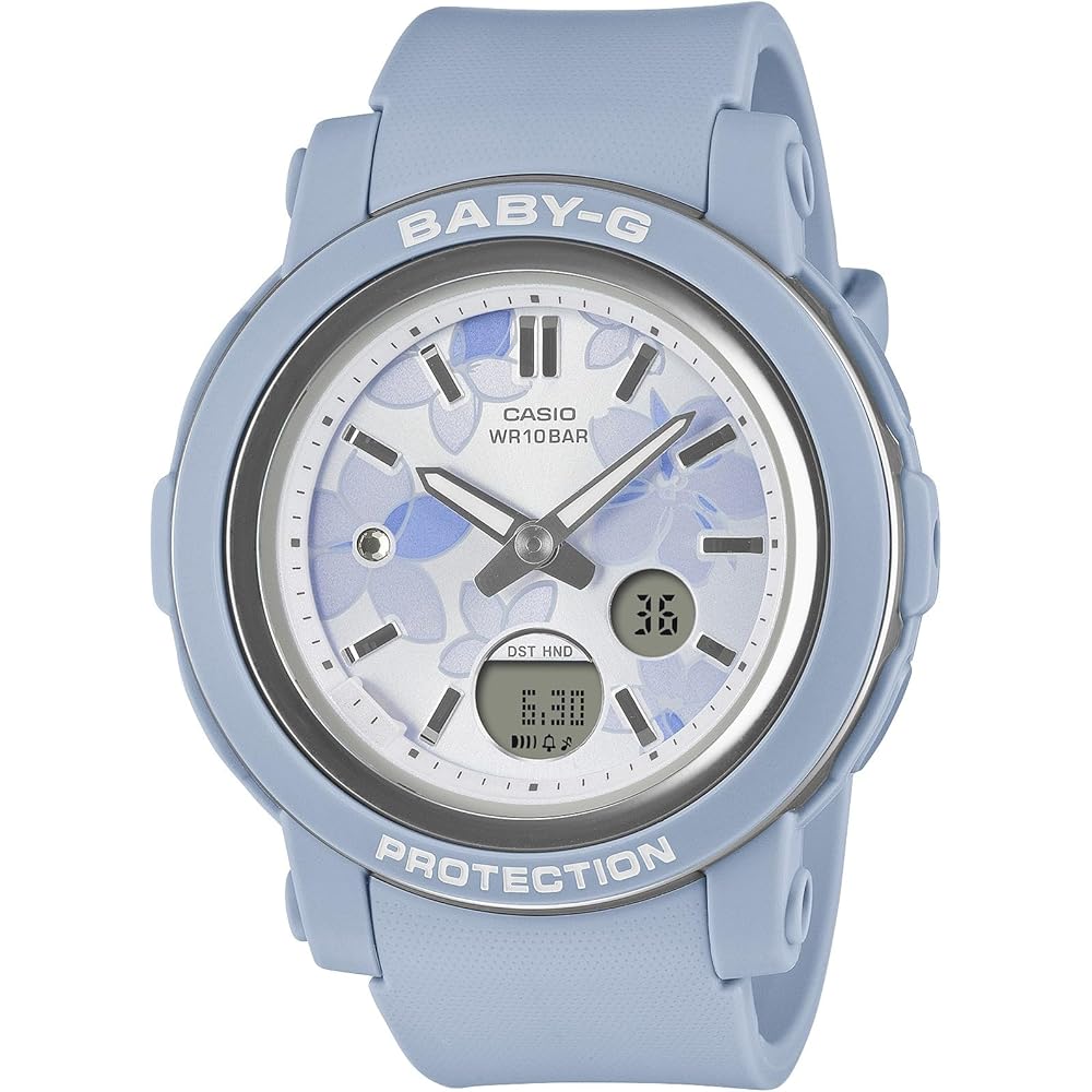 Casio Baby-G BGA-290FL-2AJF Women s Watch Blue Analog Design Water Resistant