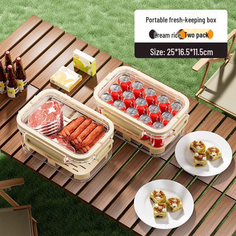 Tragbare Frischhalte-Picknick-Bento-Box mit großem Fassungsvermögen