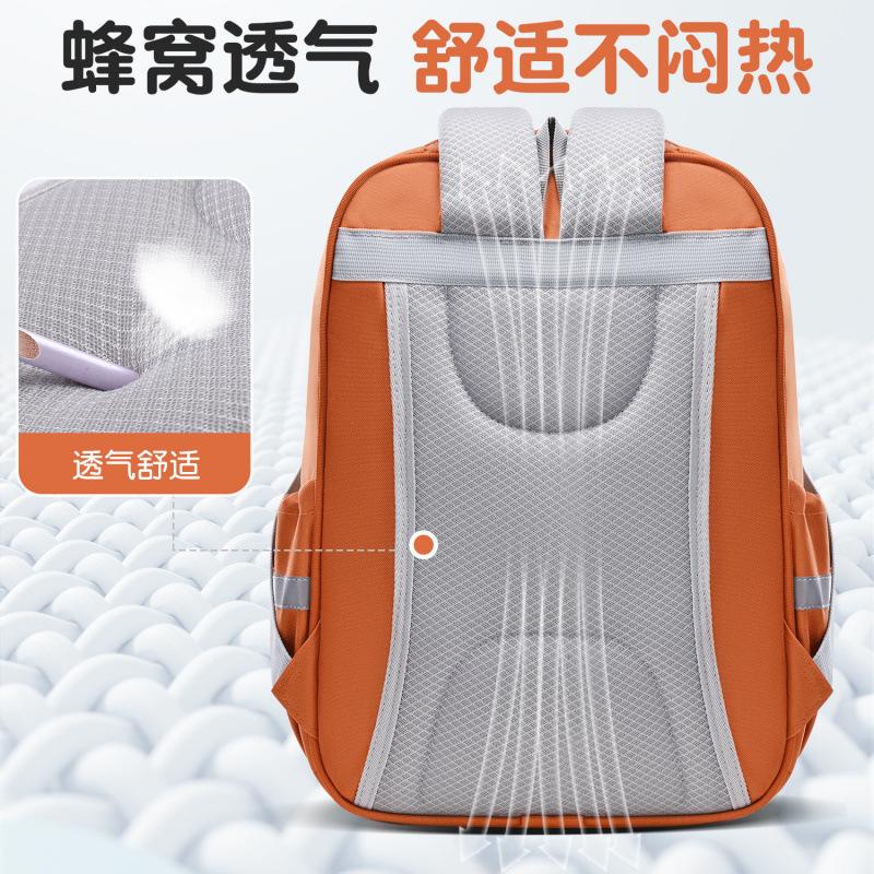 Elementary School Bag 1-6 Large Capacity Cute Female Backpack Boy Light Backpack