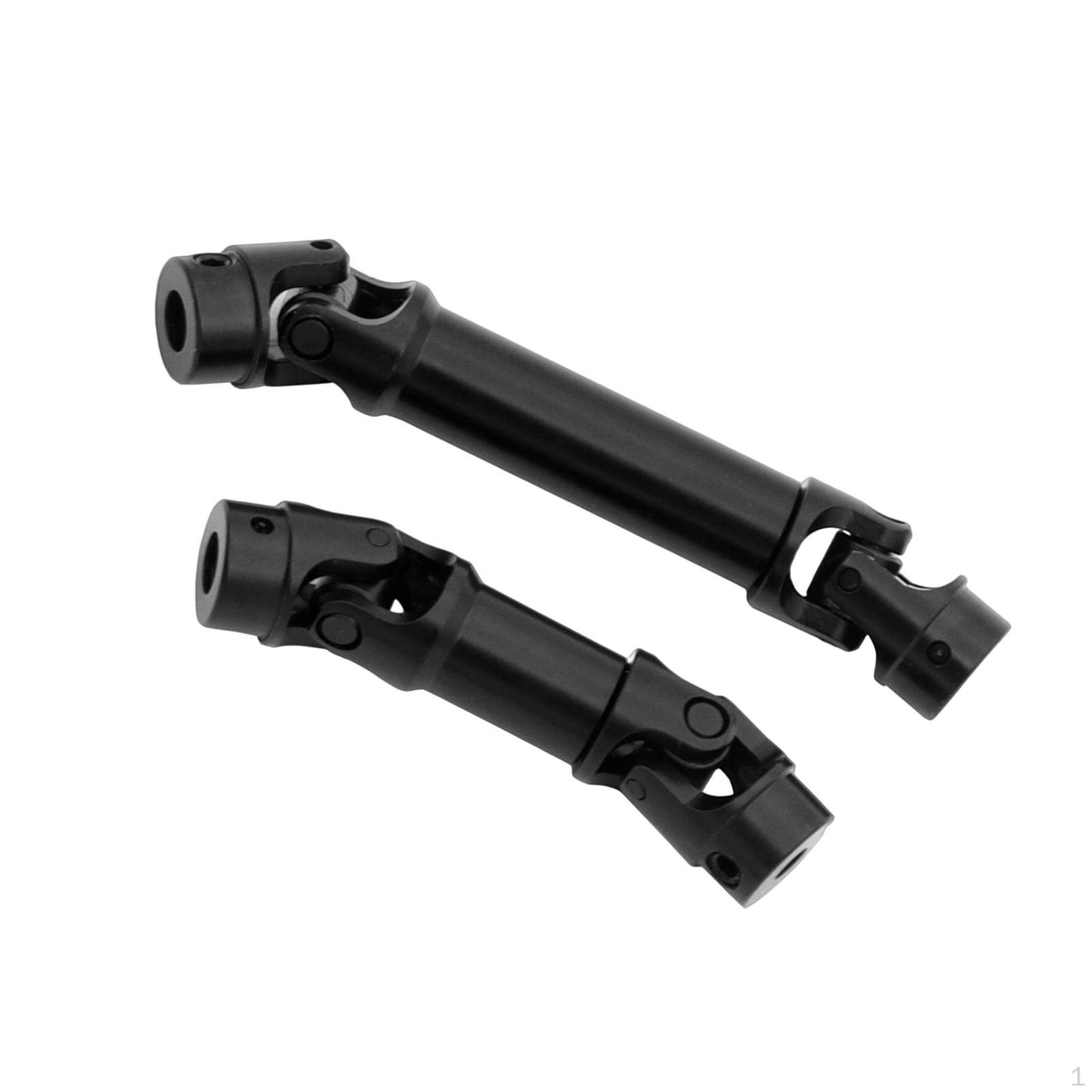 

2x RC Car Drive Shaft Front and Rear Driveshafts for 1:18 Scale Replacements