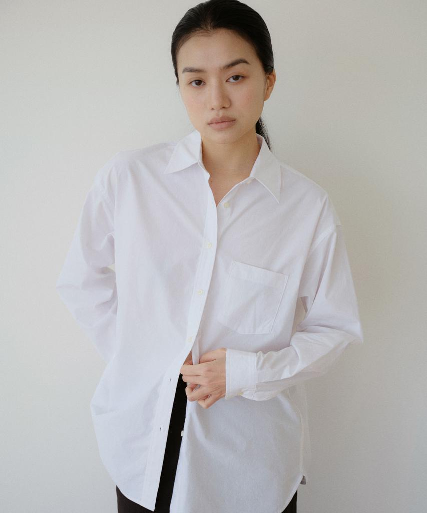 DENOAH Standard Cotton Shirt (White)