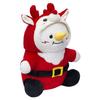 OLAOLA Plush Snowman Body Pillow, Cute Toy, Doll, Figurine, Approximately 34cm Tall, Soft and Fluffy, Perfect for Sleeping Together, Soothing, and As