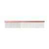 Furzone Metal Dog Mikra Greyhound Comb 101 Stainless Steel Pin Dog Comb with Aluminum 22cm Gentle No Tangles On 2-in-1 Comb, (Fine & Medium), Handle,
