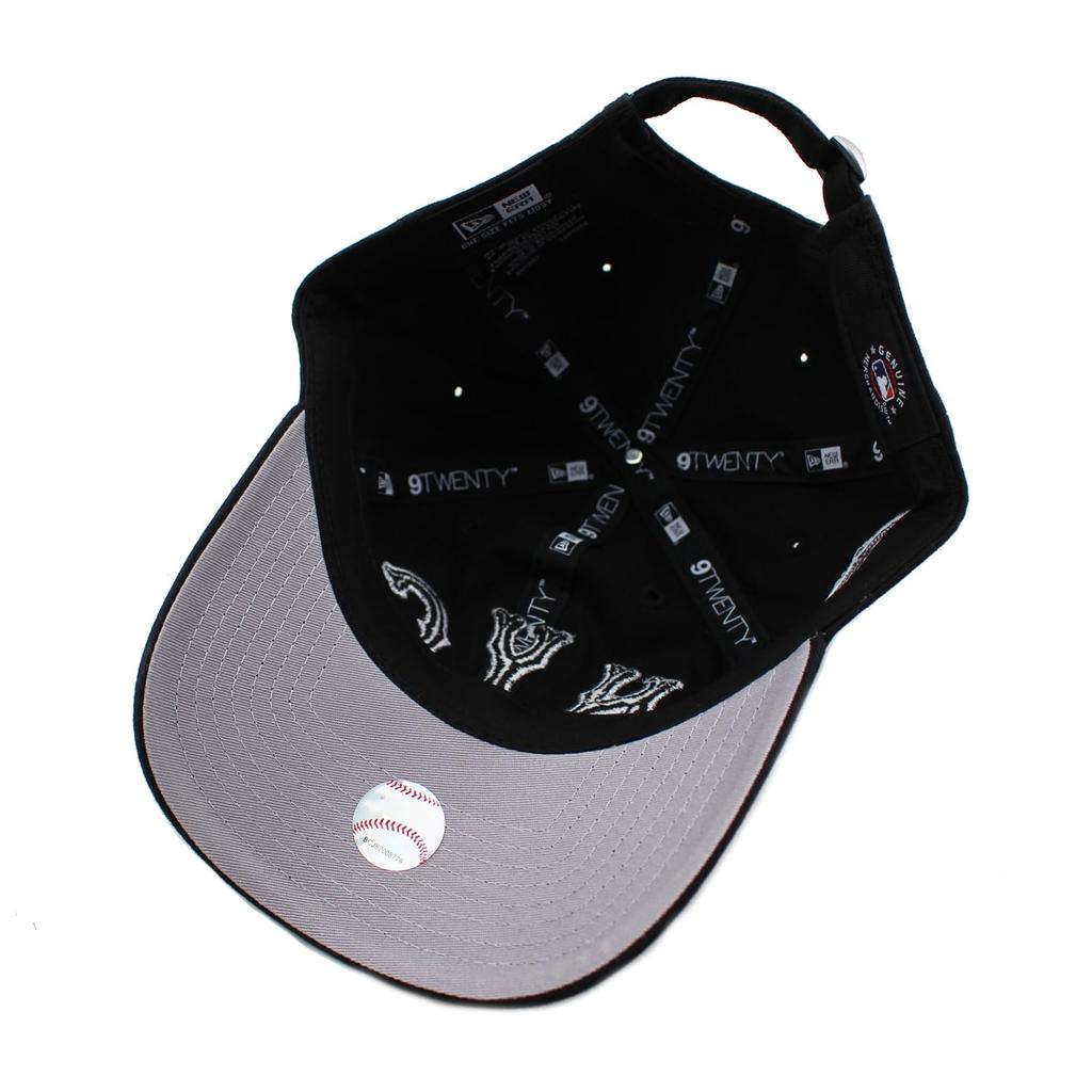 City Connect Cap New Era 9TWENTY Strapback New York Mets MLB CITY CONNECT STRAPBACK CAP BLACK NEW ERA NEW YORK METS Hat 920 LOW CAP [Used]