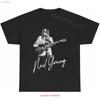 Neil Young Estetica Vintage Country Rock Musica Maglietta S 5XL vintage Lavata Traspirante Elasticizzata Versatile Casual moda