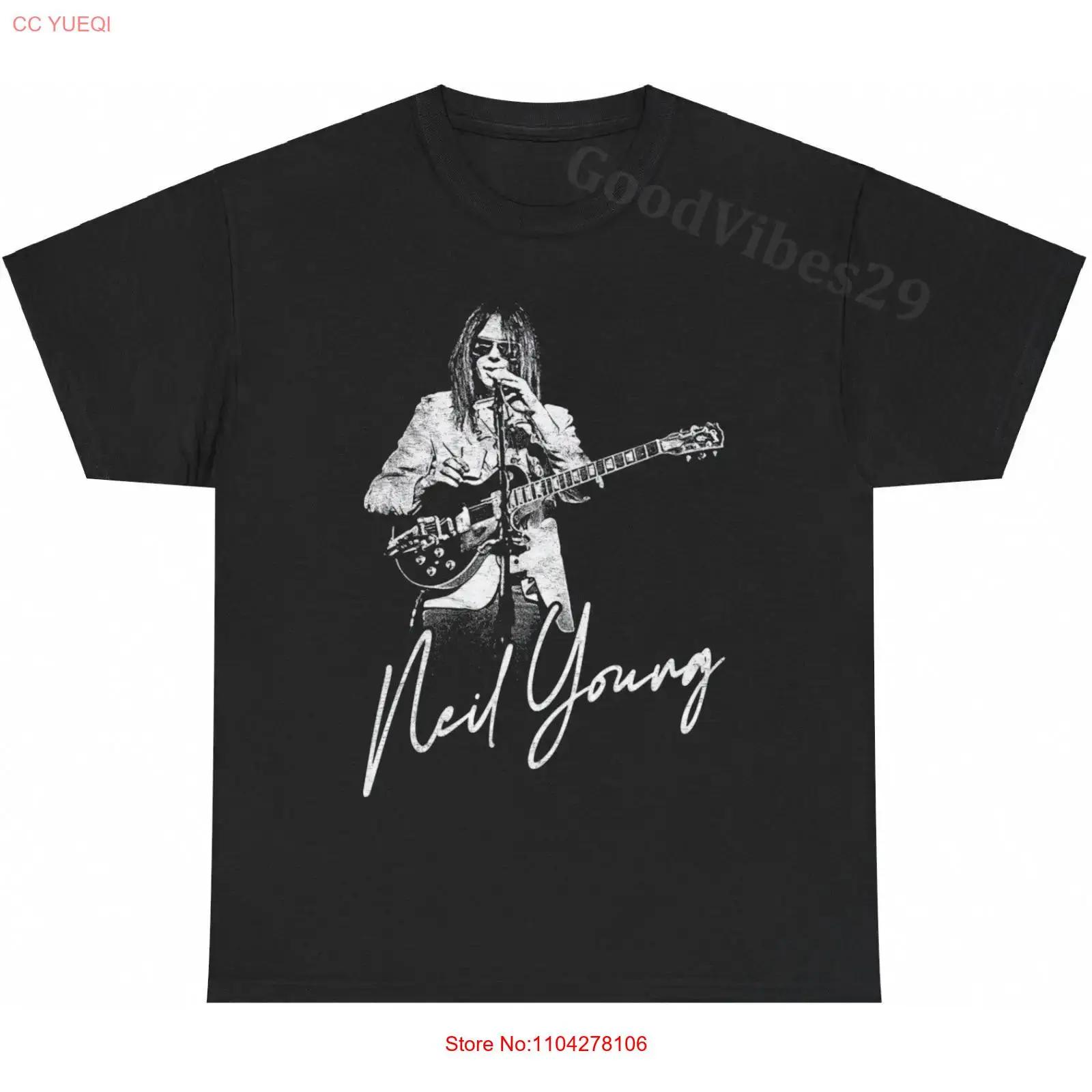 

Neil Young Vintage Aesthetic Country Rock Music T Shirt S 5XL vintage Washed Breathable Stretched Versatile Casual fashion 5XL різнокольоровий