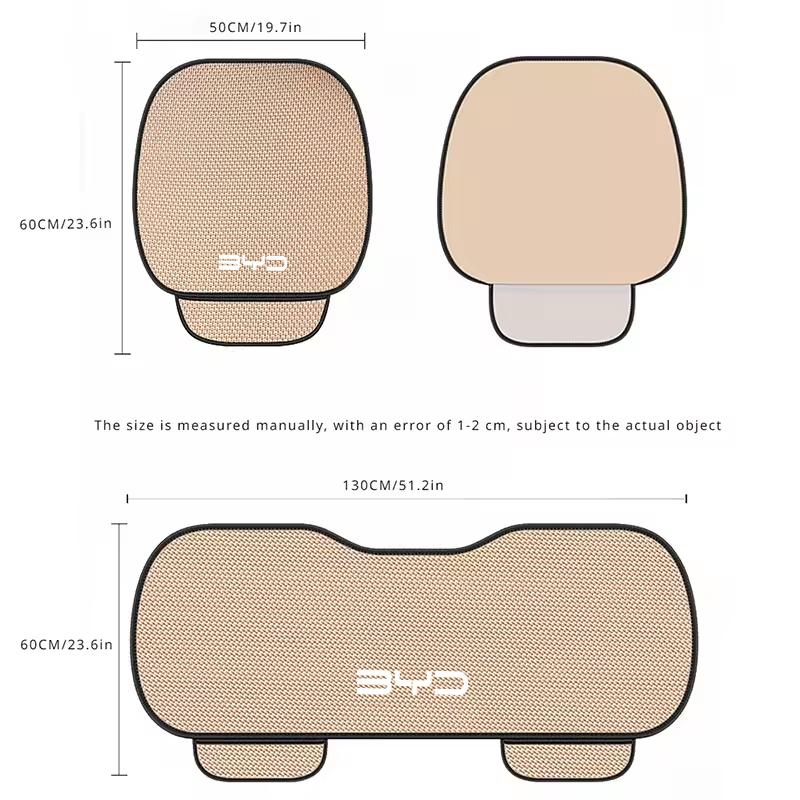 Car Seat Cover Cushion Storage Bag Front Rear Protector Pad For BYD M6 G3 G5 T3 13 F3 F0 S6 S7 E5 E6 Tang Song Qing Yuan Max