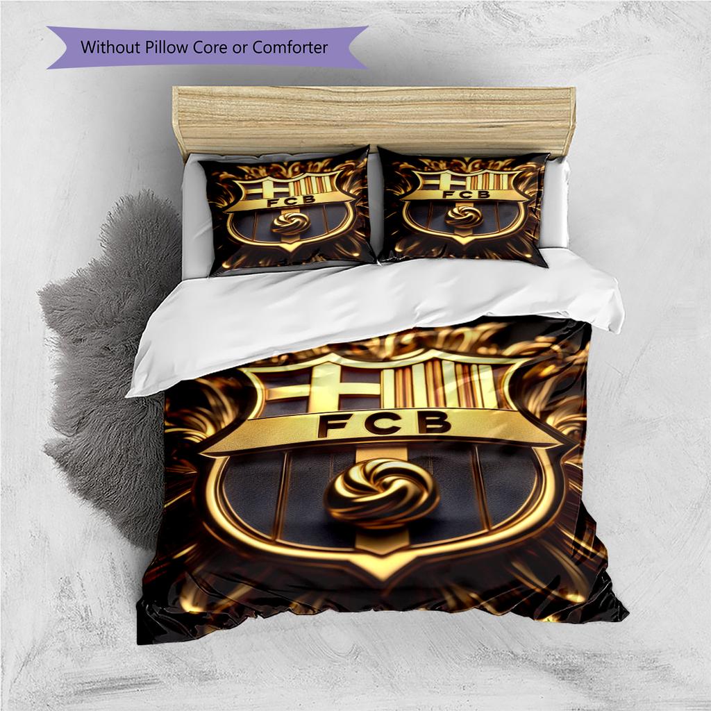 Cartoon Pattern Bedding Quilt Set Quilt Cover Pillowcase Home Decoration Birthday Gift (1 * Duvet Cover + 2 * Pillowcase, Without Core)
