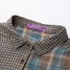 FAPAI Vintage Plaid Cotton Long Sleeve Shirt