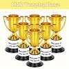 6Pcs Award Trophies Cups Soccer Medals Prize Cup Basketball Football Winners Gifts for Game School Rewarding Supplies