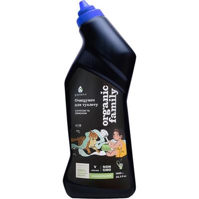 Natural Toilet Cleaner with Mint and Lemon Purenn Organic Family 1 L