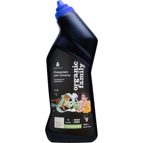 Naturalny środek do czyszczenia toalet z miętą i cytryną Purenn Organic Family 1 l