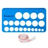 Safe Breast Flange Measuring Soft Nipple Measuring Card Accessories Breast Pump Measure  Mother