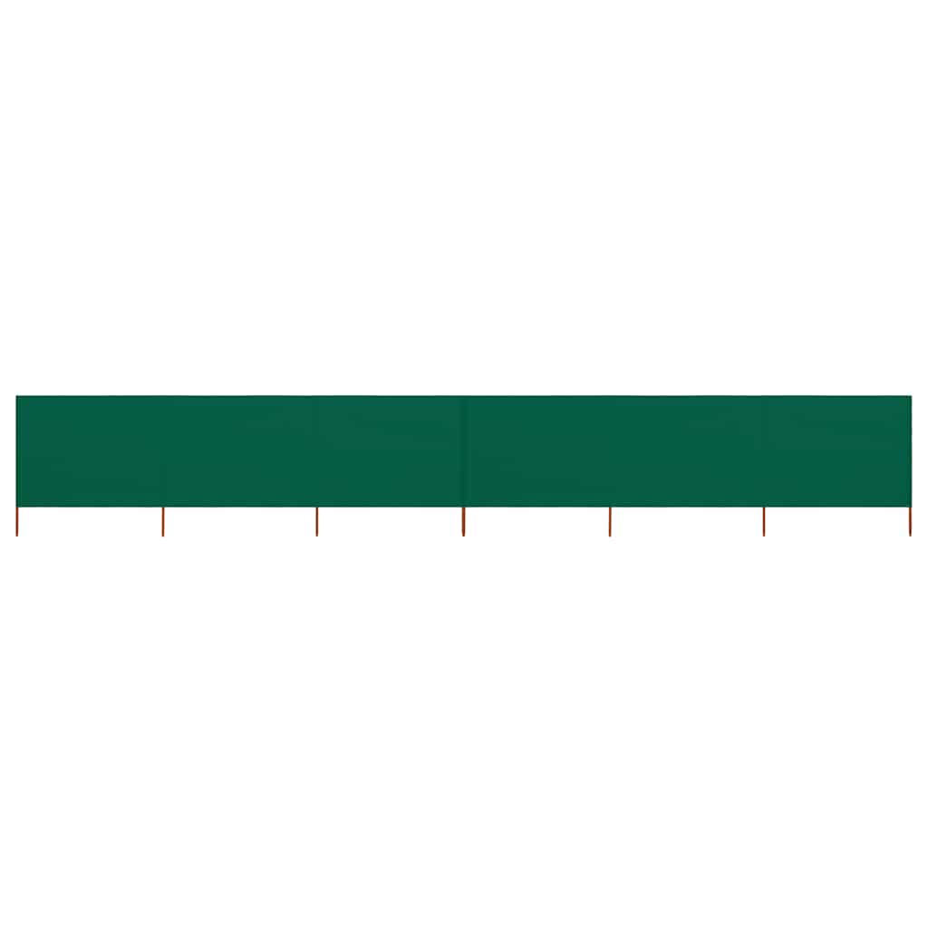 6 Piece Windscreen Mesh 800 x 160 cm Green