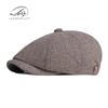 British Retro Octagonal Hat Men Artistic Casual Newsboy Cap Spring And Autumn Fashion Versatile Beret Women Painter Hat 55-60Cm