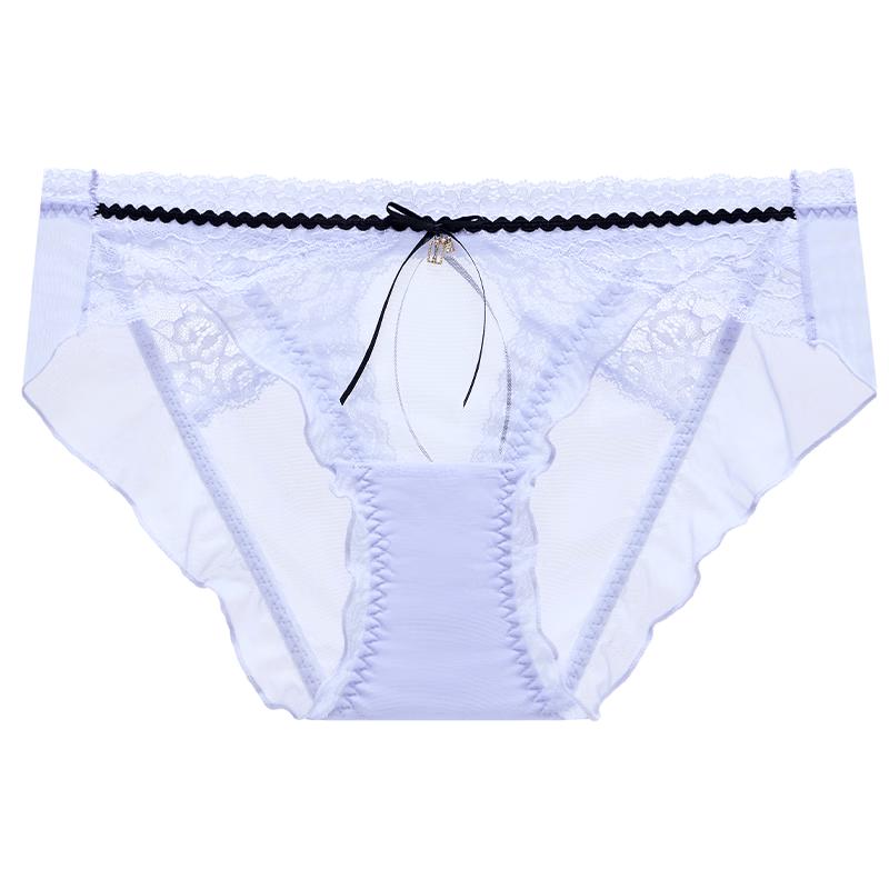 mybody Women s Seamless Mesh Bow Briefs M