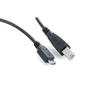 Micro USB 2.0 Male to USB B Male OTG converter cable 1M for Electronic Piano Printer Decoder