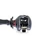 CUSTOM YOROI 21 Gekkabijin AIRTW Custom Scratch Baitcasting Reel Customization SEAT.JP Decal, Protection, (Silver, Left-Handed)