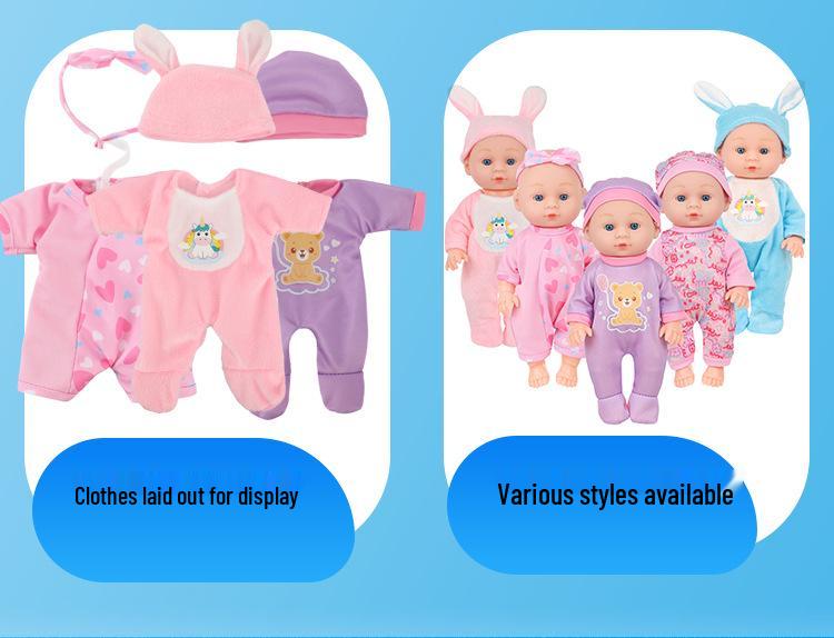 Princess Baby Doll Set for Early Education - New Vinyl Doll Collection for Girls