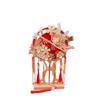 Luxury Handmade Silk Wedding Fan DIY Kit - Perfect Gift for the Bride and Friend