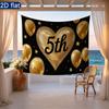 Party Backdrop Heart Photo Booth Background Front Door Decor