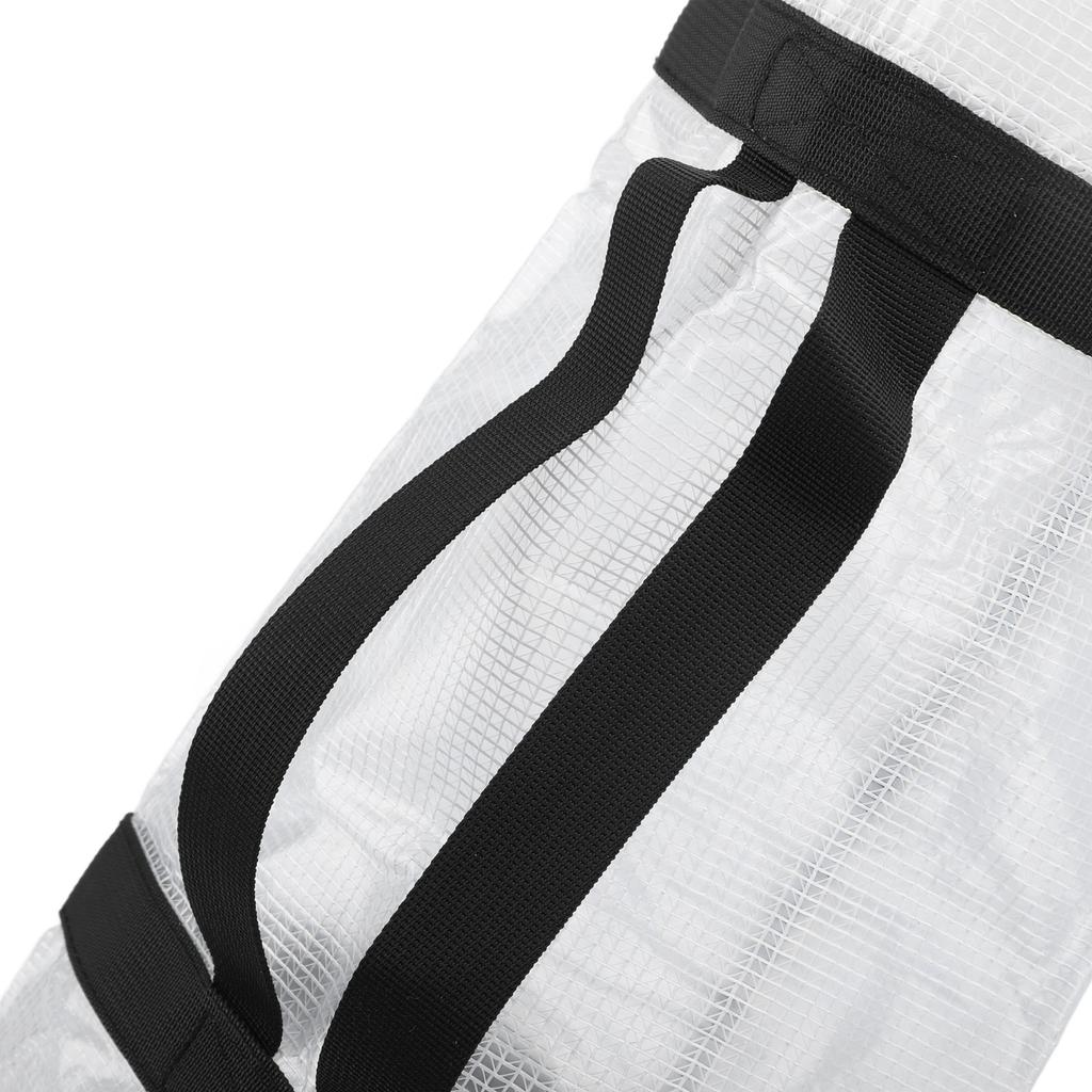 Gift Wrap Organizer PVC Waterproof Dust Proof Transparent 80x16cm Wrapping Paper Storage Bag