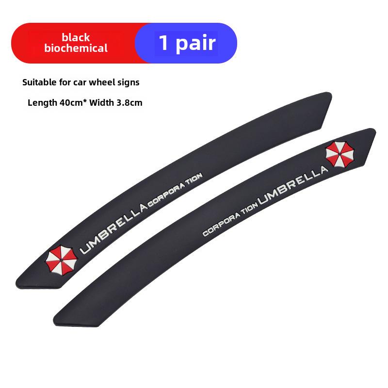 Universal Car Anti-Scratch Wheel & Bumper Decorative Strip