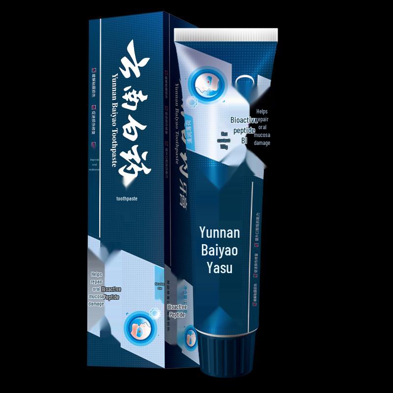 Yunnan Baiyao Active Peptide Fresh Mint Toothpaste