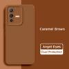 Angel Eyes Square Liquid Silicone Phone Case for VIVO V23 Pro 5G Soft Mobile Cover VIVOV23 V 23 V23Pro 360 Protective Shield Bag