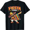 Dabbing Mexican Poncho Cinco De Mayo Sombrero Dab T-Shirt